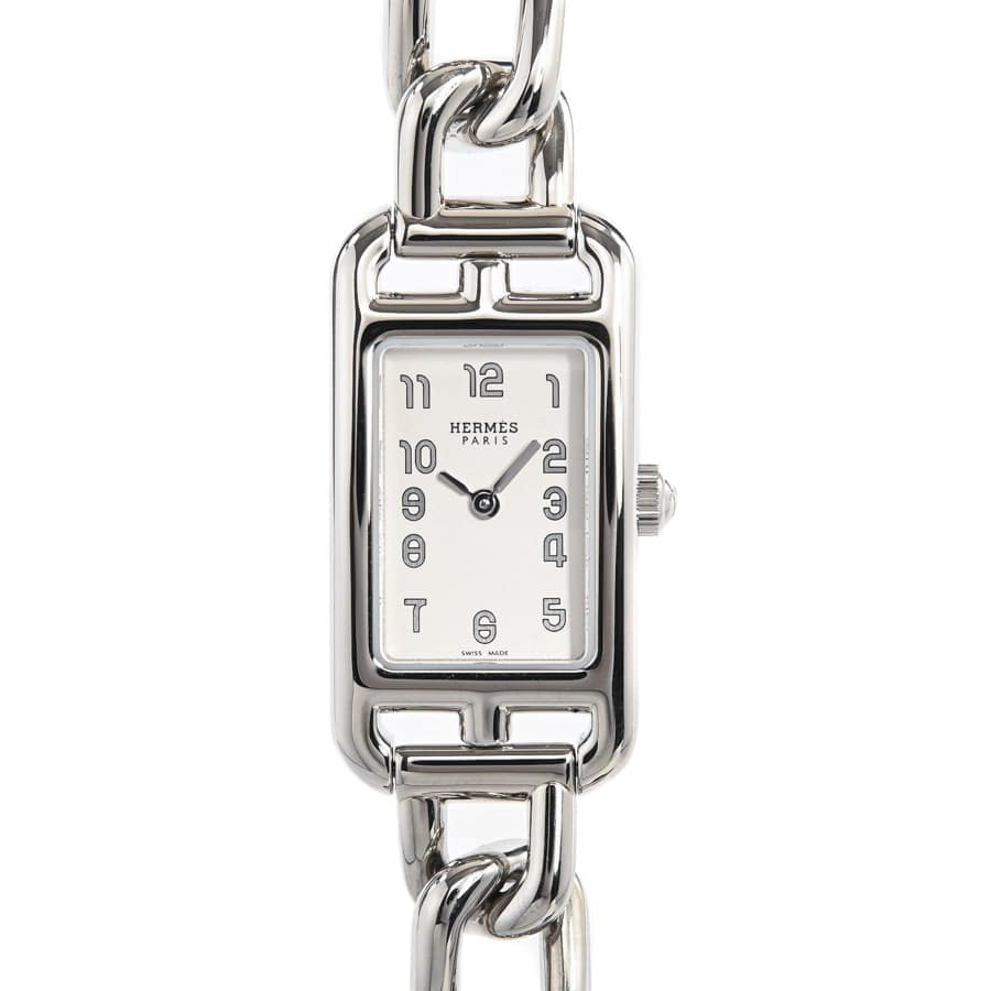 【未使用品】  エルメス ナンタケット  NA2.110 ステンレス 銀座