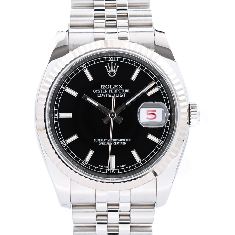 【中古A品】  ロレックス デイトジャスト  116234 ステンレス/ホワイトゴールド 銀座