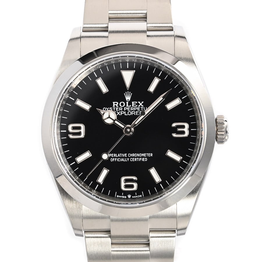 【中古A品】  ロレックス エクスプローラー36  124270 ステンレス 銀座