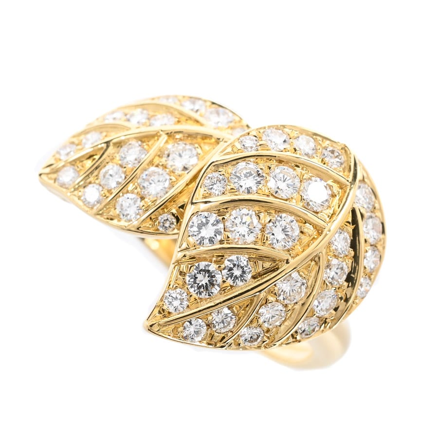 【中古A品】  ピキョッティ ダイヤ リング   K18イエローゴールド 銀座