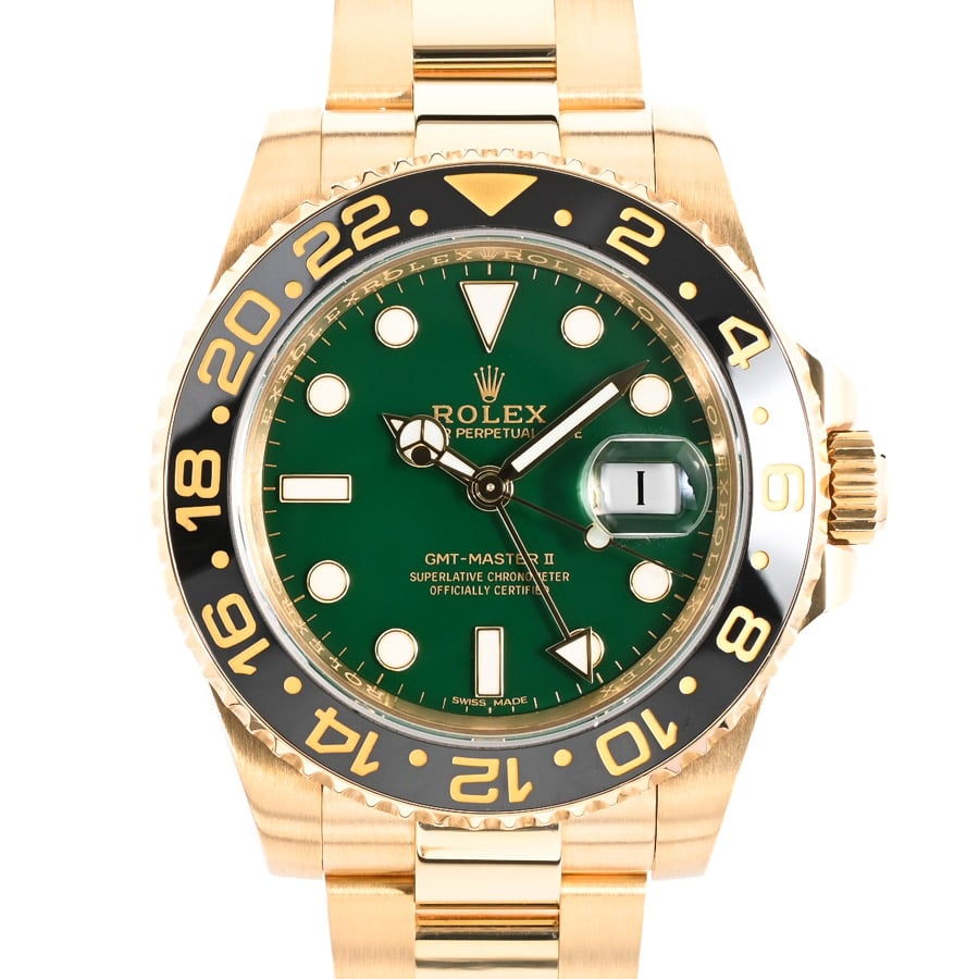 【中古A品】  ロレックス GMTマスター2  116718LN イエローゴールド 横浜関内店