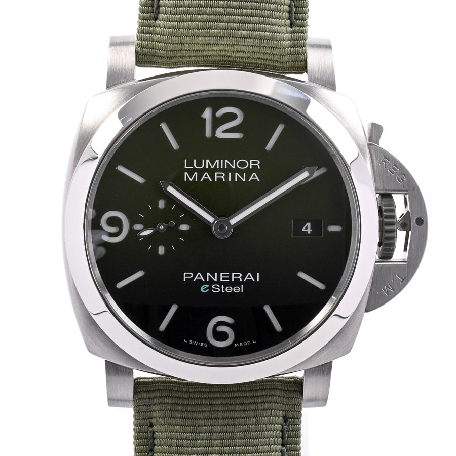 【未使用品】  パネライ ルミノールマリーナ　eスティール　ヴェルデズメラルド  PAM01356 ステンレス 新宿歌舞伎町店