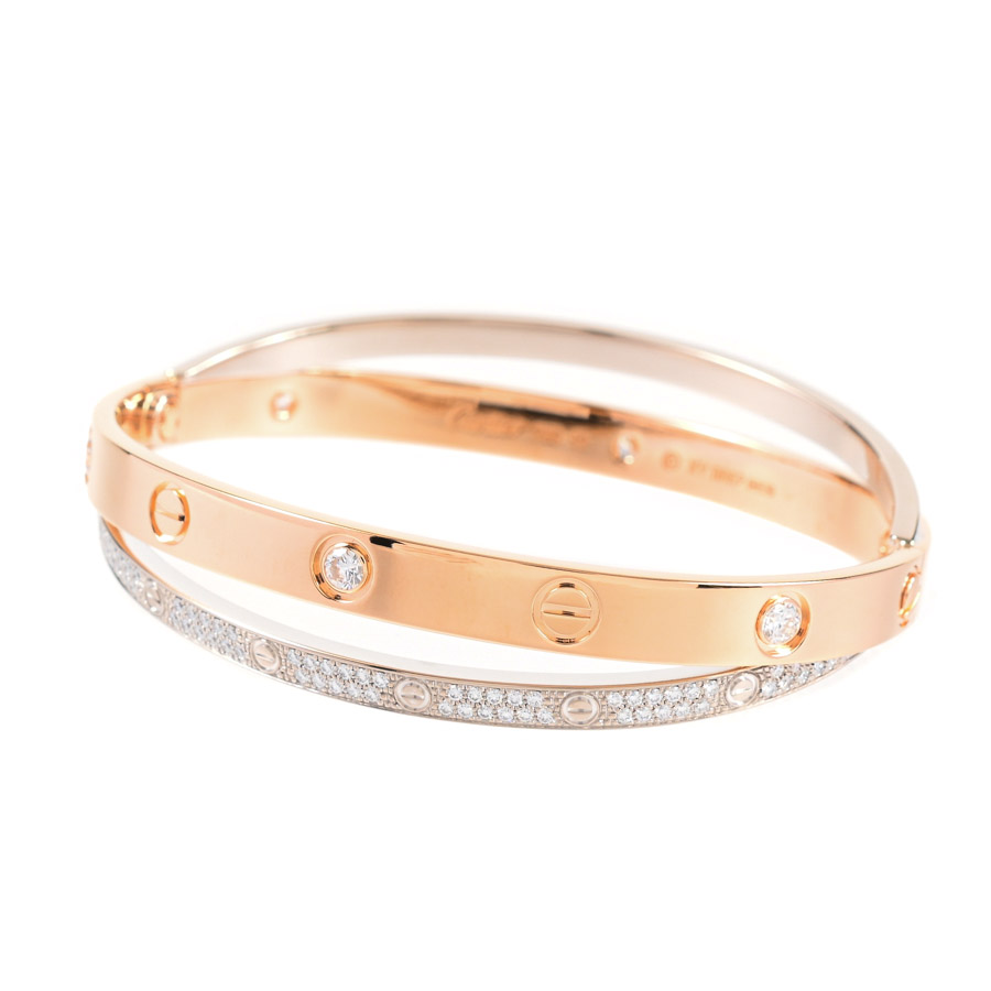 【中古A品】  カルティエ ラブブレス   K18WP 横浜関内店