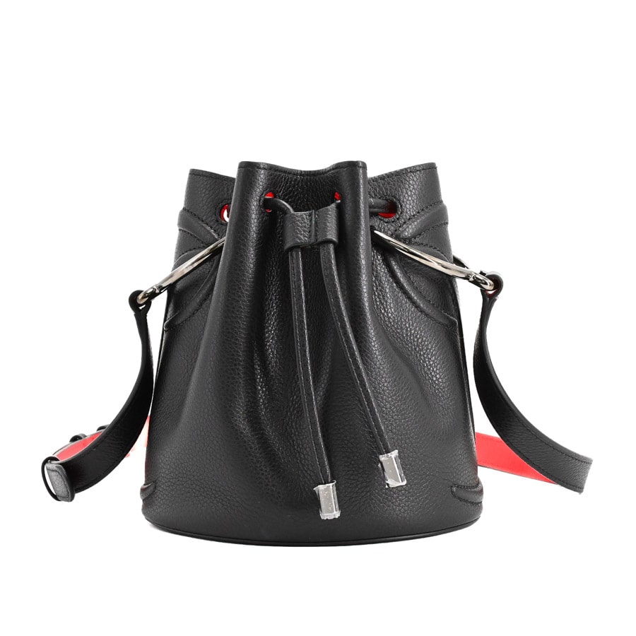 【未使用品】  クリスチャンルブタン BY MY SIDEバケットバッグ  3235080 型押しレザー 横浜関内店