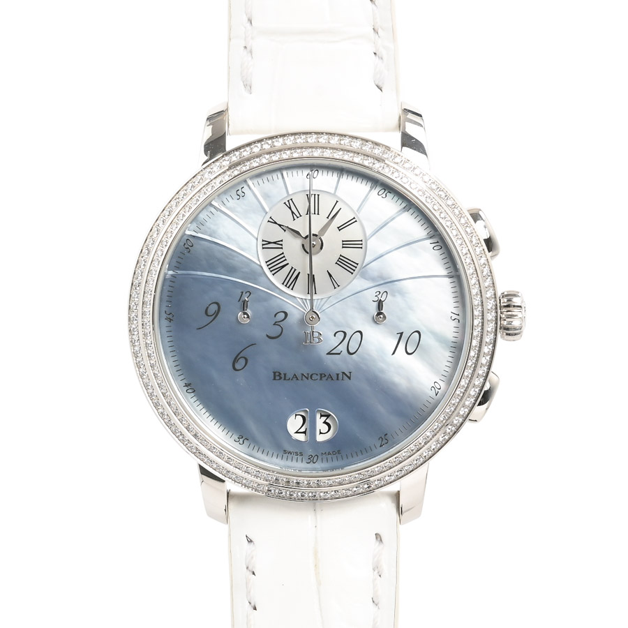 【中古A品】  ブランパン ウーマン フライバック クロノグラフ  3626-4544-64A ステンレス 銀座