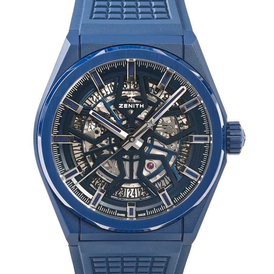 【未使用品】  ゼニス デファイ クラシック ブルー セラミック  49.9003.670/51.R793 セラミック 銀座