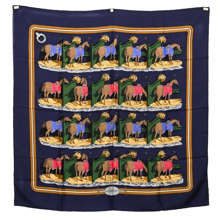 【中古A品】  エルメス カレ90   シルク 横浜関内店