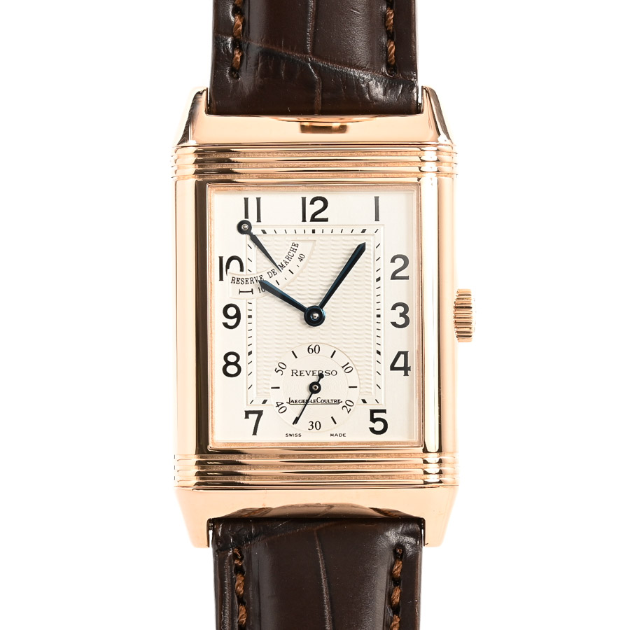 【中古A品】  ジャガールクルト レベルソ パワーリザーブ  Q2702420 ピンクゴールド 元町本店