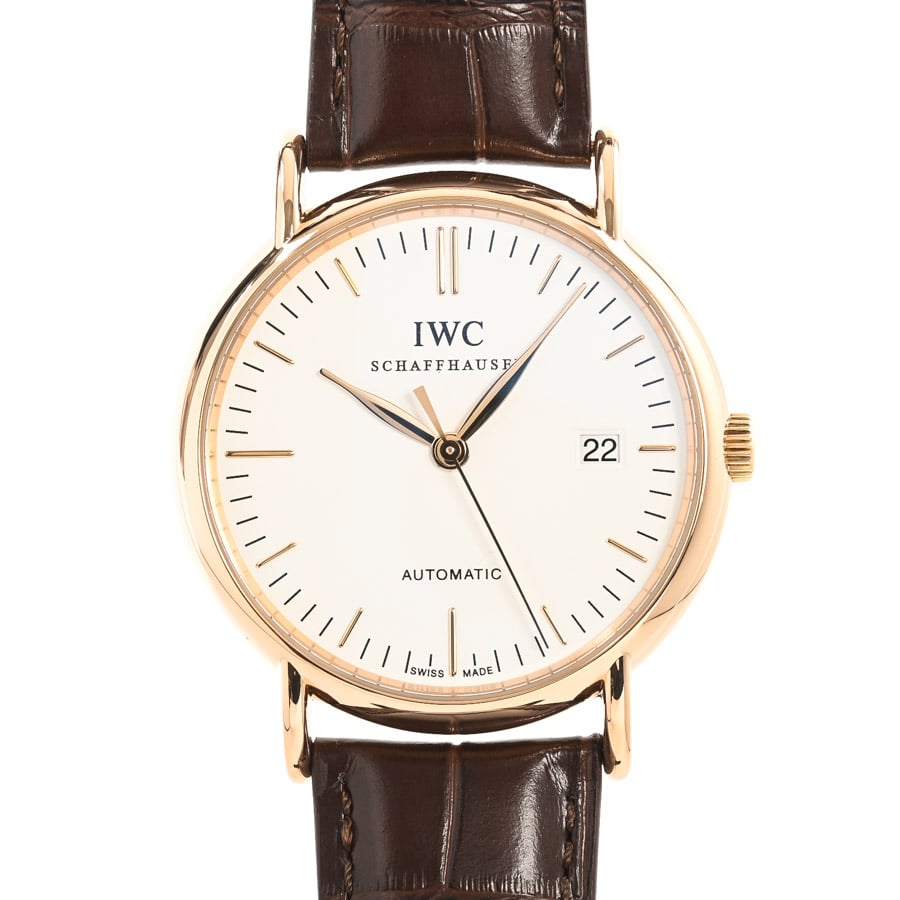 【中古A品】  アイダブリュシー ポートフィノ  IW356302 イエローゴールド 銀座