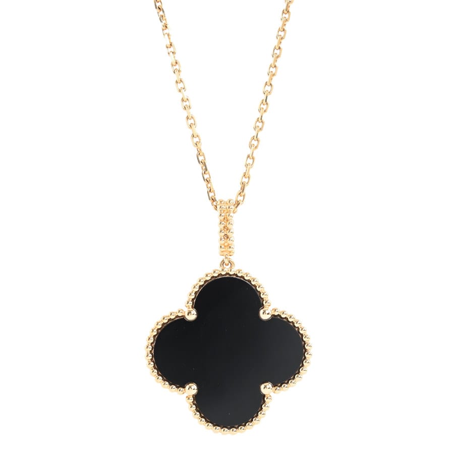 【中古A品】  ヴァンクリーフアーペル マジックアルハンブラ ロング  VCARO49M00 K18イエローゴールド 横浜関内店