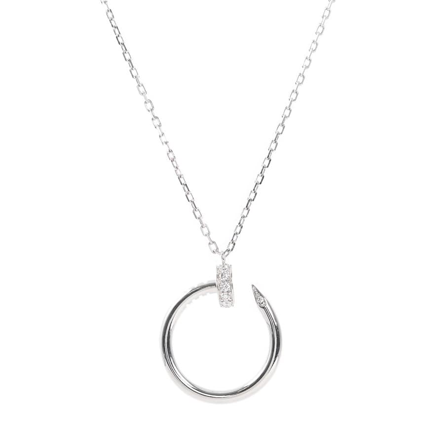 【中古A品】  カルティエ ジュストアンクル  B7224891 K18ホワイトゴールド 元町本店