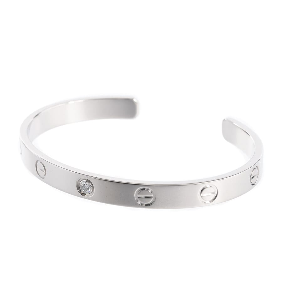 【中古A品】  カルティエ ラブオープン  B6029917 K18ホワイトゴールド 新宿歌舞伎町店