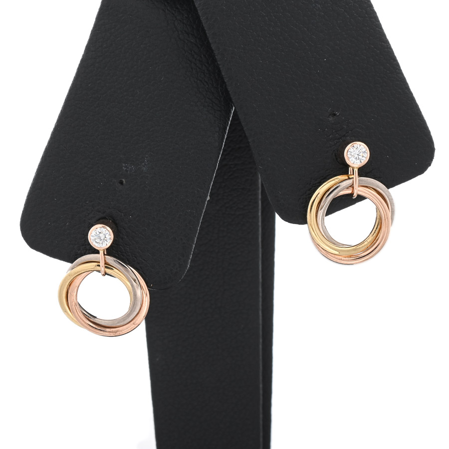 【中古A品】  カルティエ トリニティ  B8301462 K18YWP 新宿歌舞伎町店