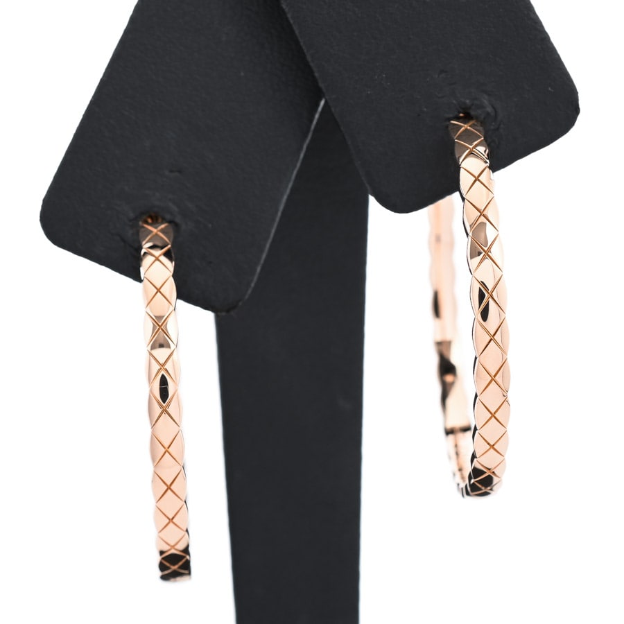 【中古A品】  シャネル ココクラッシュ フープ  J12092 K18ピンクゴールド 横浜関内店