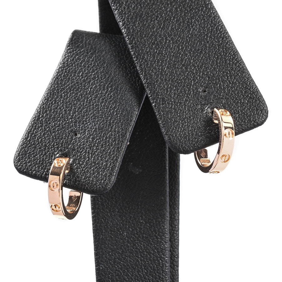 【中古A品】  カルティエ ミニラブピアス  B8029000 K18ピンクゴールド 横浜関内店