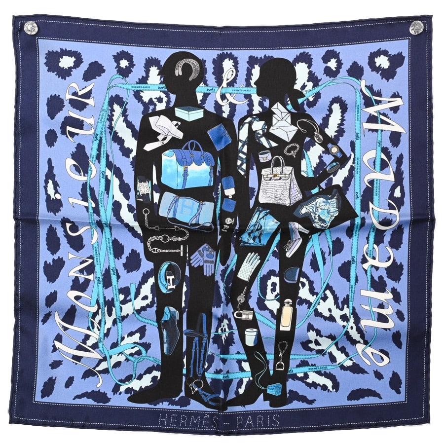 【中古SA品】  エルメス カレ40   シルク 横浜関内店