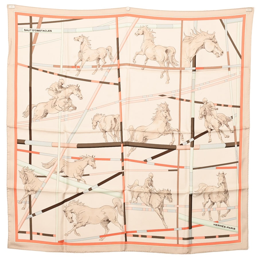 【中古AB品】  エルメス カレ90   シルク 新宿歌舞伎町店