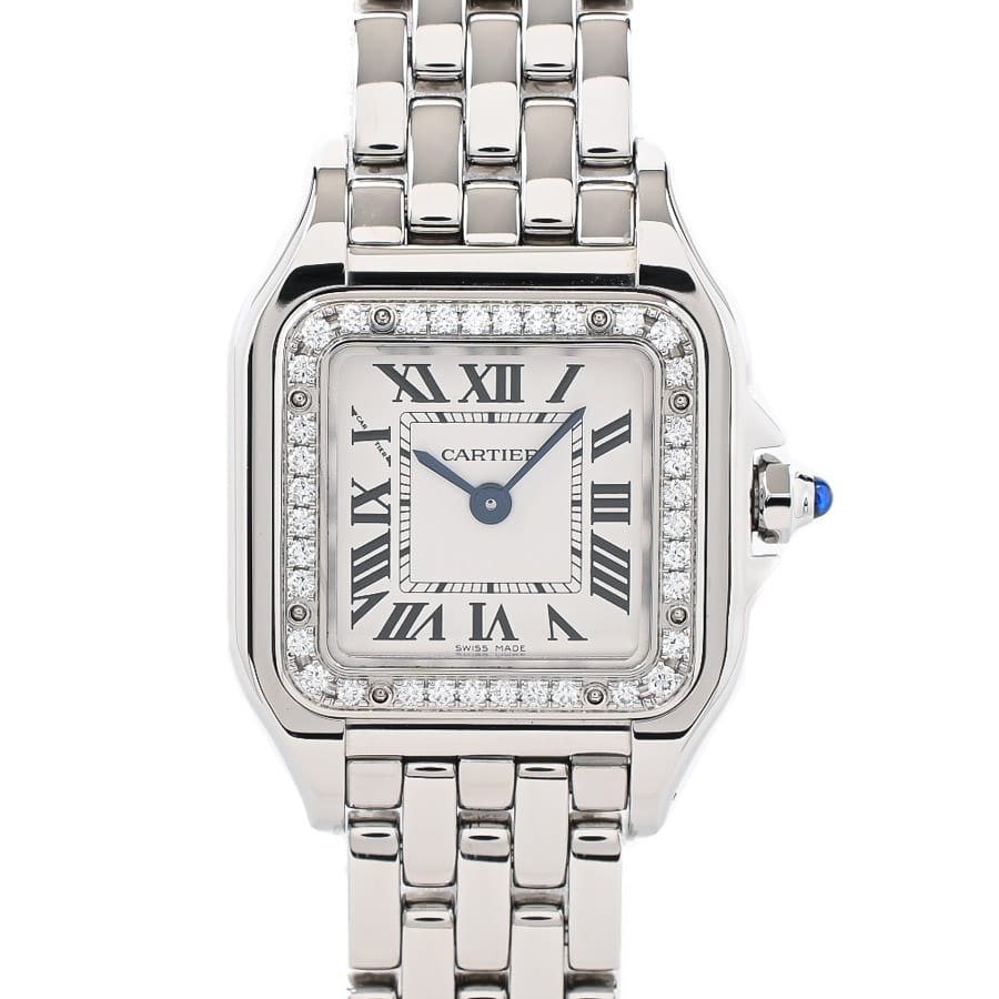 【中古A品】  カルティエ パンテール ドゥ カルティエSM  W4PN0007 ステンレス 新宿歌舞伎町店