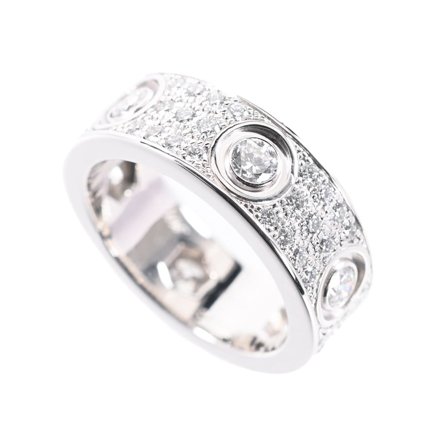 【中古A品】  カルティエ ラブリング  N4210448 K18ホワイトゴールド 横浜関内店