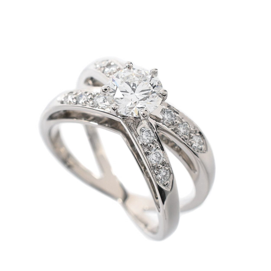 【中古A品】  ティファニー クロス   Pt950 元町本店