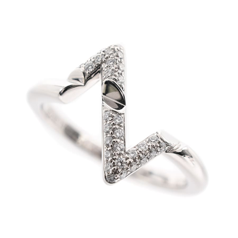 【中古A品】  ルイヴィトン ヴォルトアップサイドダウン   K18ホワイトゴールド THE YOKOHAMA FRONT