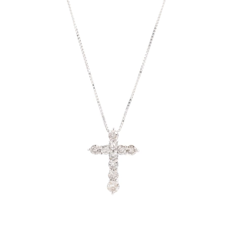 【中古A品】  ノンブランドジュエリー クロス   プラチナ900/850 横浜関内店