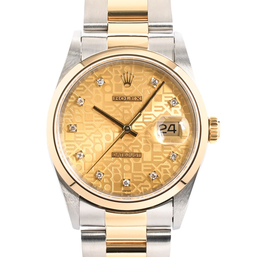 【中古A品】  ロレックス デイトジャスト  16203G ステンレス/イエローゴールド 横浜関内店