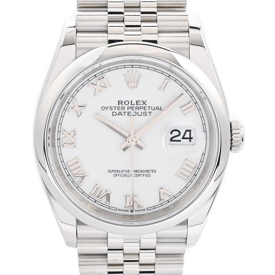 【中古A品】  ロレックス デイトジャスト 36  126200/J ステンレス 銀座
