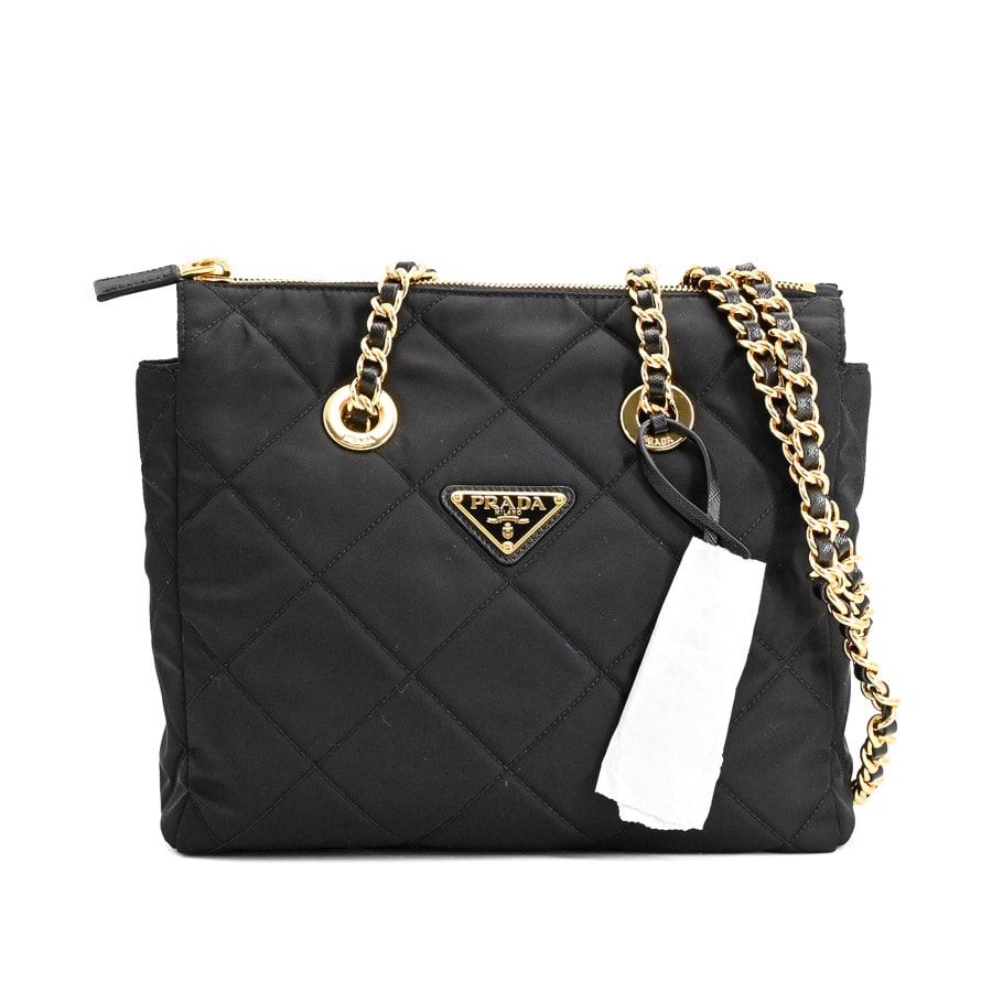 【未使用品】  プラダ チェーントートバッグ  1BG468 リナイロン 新宿歌舞伎町店