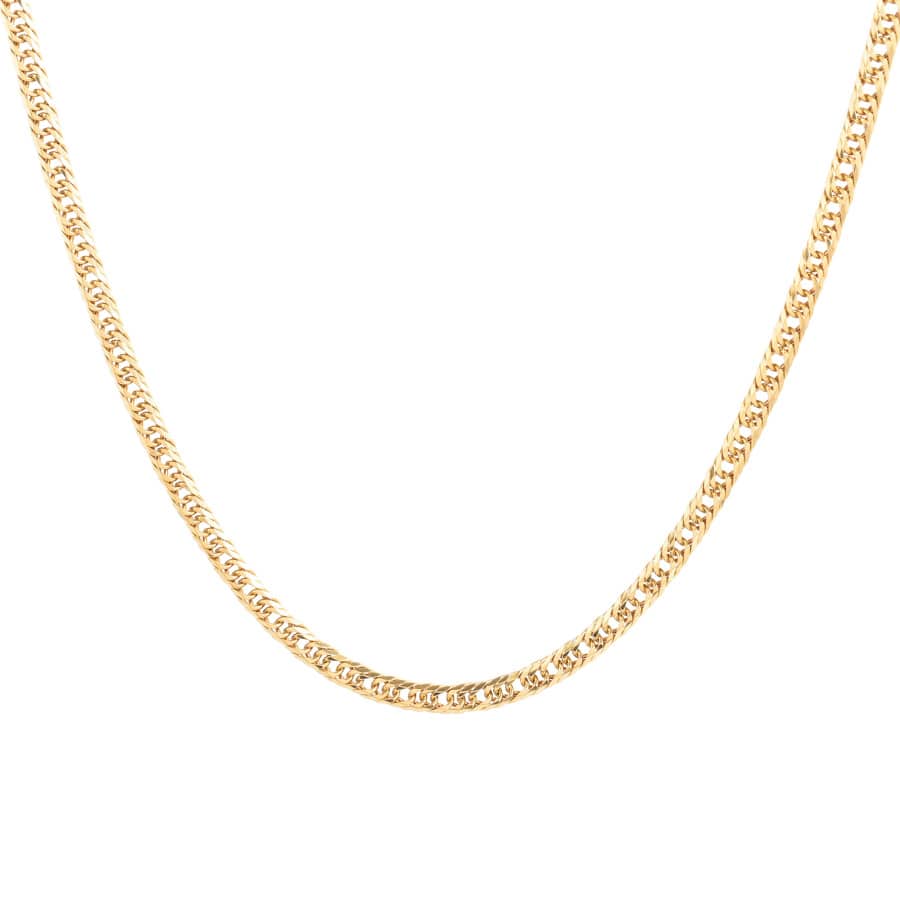 【中古A品】  ノンブランドジュエリー 喜平ネックレス 6面トリプル 28.8g   K18YG 新宿歌舞伎町店