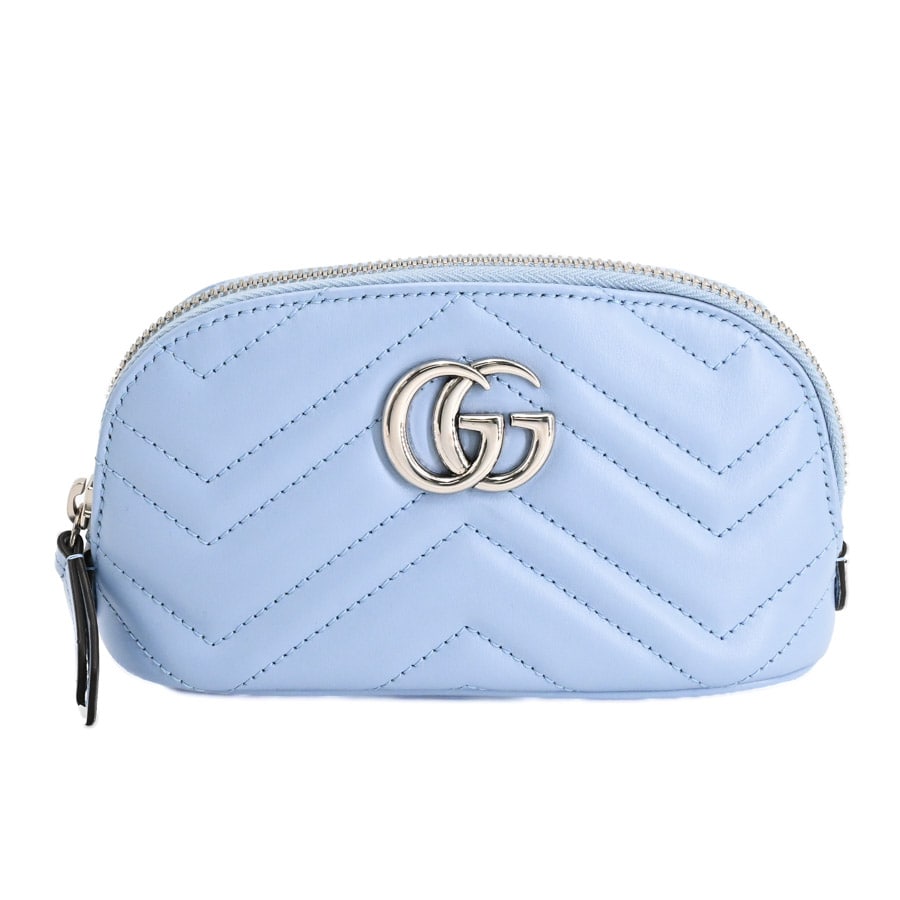 【中古A品】  グッチ GGマーモントポーチ GGマーモント 625544 カーフ 元町本店