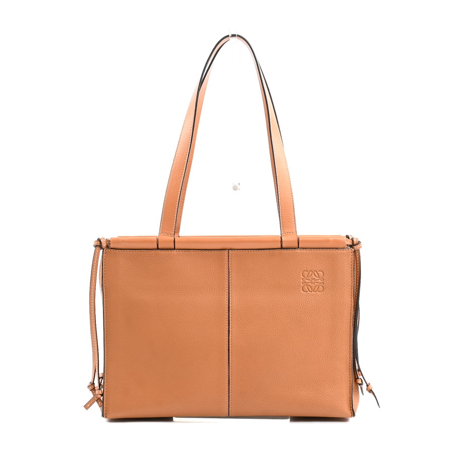 【中古A品】  ロエベ クッショントートミディアム  309.12AB90 型押しレザー 横浜関内店