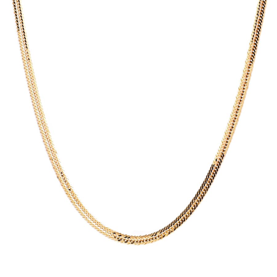 【中古A品】  ノンブランドジュエリー 喜平ネックレス 12面トリプル 10.3g   K18YG 横浜関内店