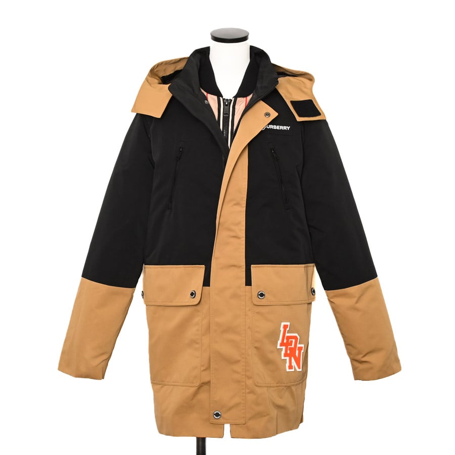【中古SA品】  バーバリー ダウン&マウンテンジャケット  8032748 ナイロン THE YOKOHAMA FRONT