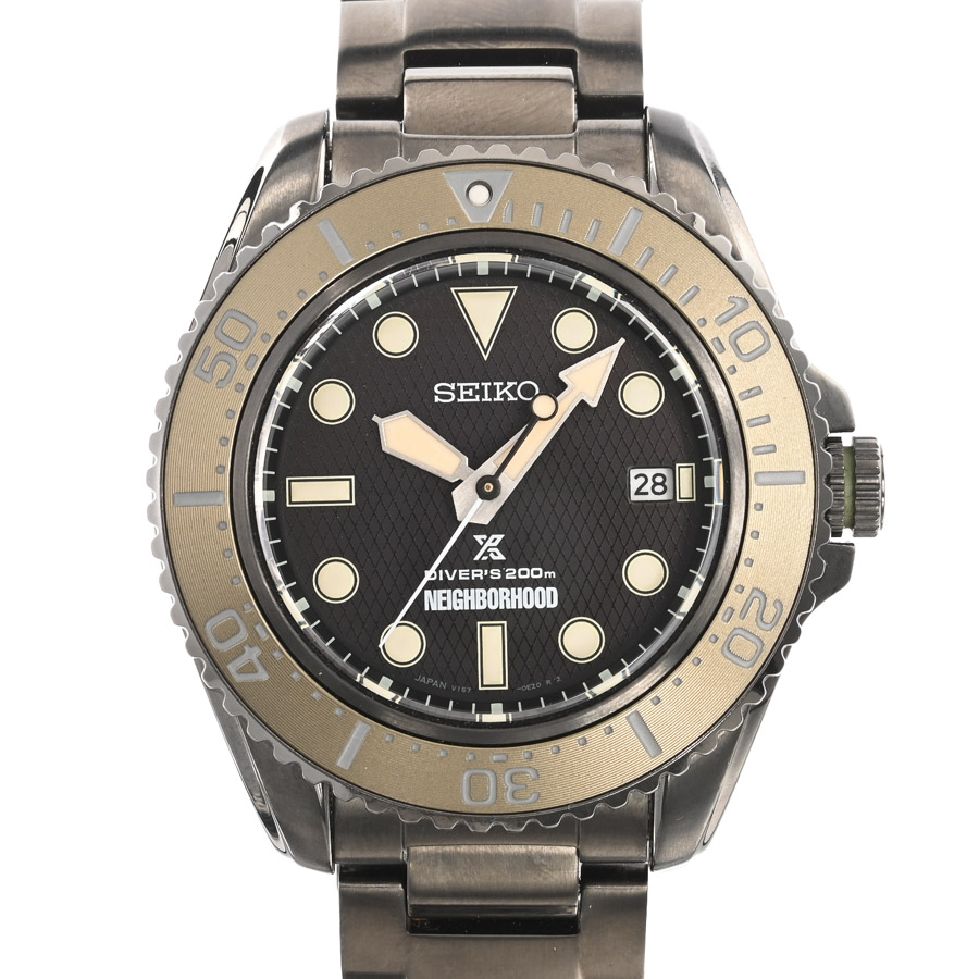 【中古A品】  セイコー プロスペックス NEIGHBORHOOD  SBDJ059 ステンレス 新宿歌舞伎町店