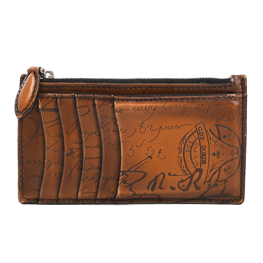 【中古AB品】  ベルルッティ コアマキシロングジップカードホルダー   カーフ 横浜関内店