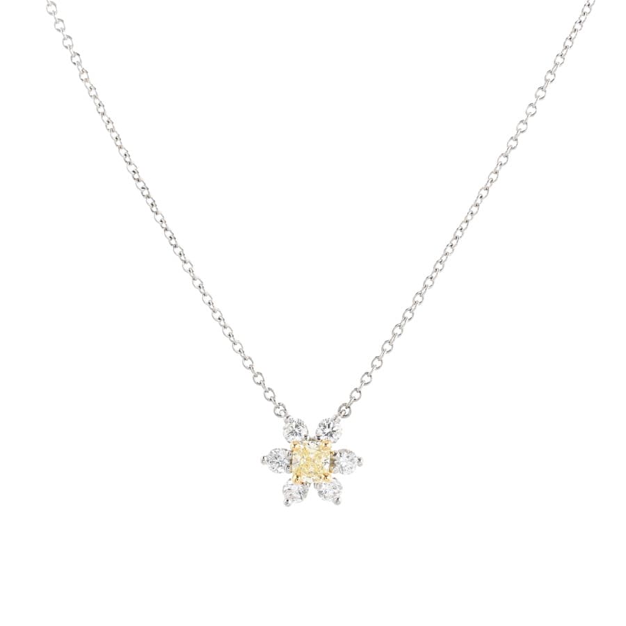 【中古A品】  ティファニー バターカップ   プラチナ950/K18イエローゴールド(Pt950/K18YG) THE YOKOHAMA FRONT