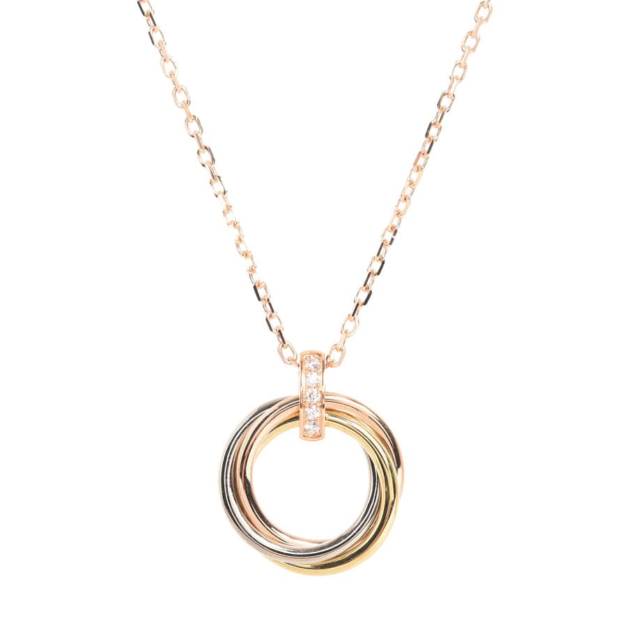 【中古A品】  カルティエ トリニティ   K18YWP 元町本店