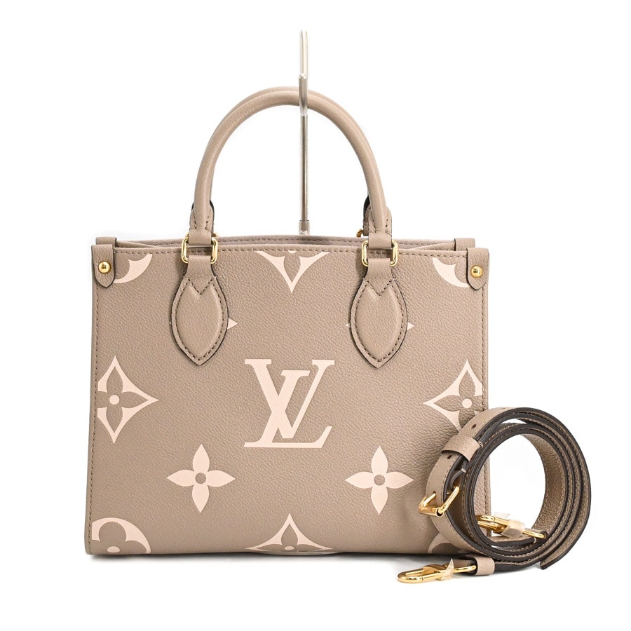 【未使用品】  ルイヴィトン オンザゴーPM バイカラーアンプラント M45779  元町本店