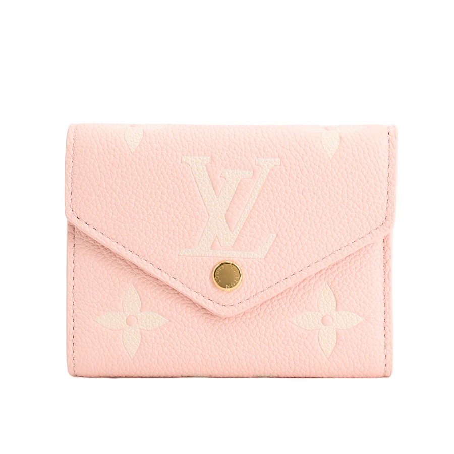 【中古A品】  ルイヴィトン ポルトフォイユヴィクトリーヌ バイカラーアンプラント M14229  銀座