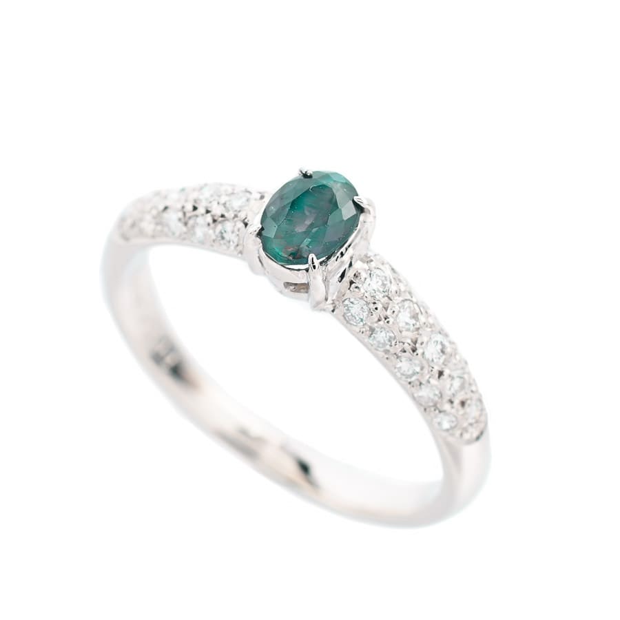 【中古A品】  ノンブランドジュエリー アレキサンドライト リング   プラチナ900 横浜関内店