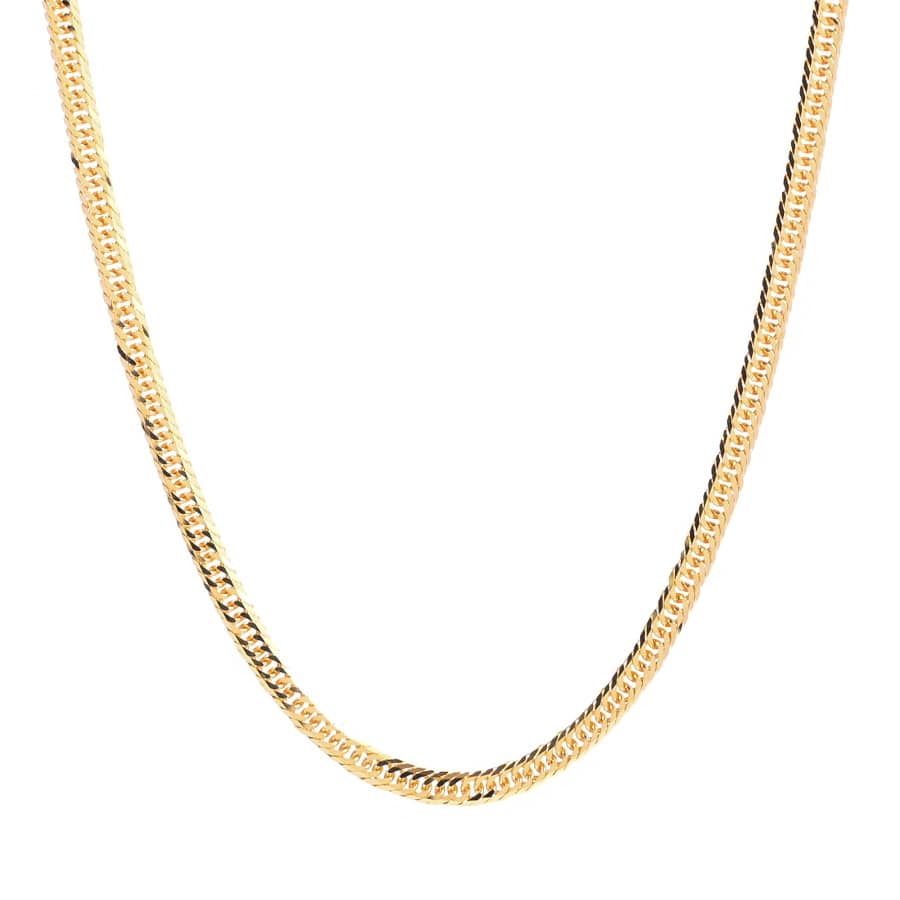 【中古A品】  ノンブランドジュエリー 喜平ネックレス 6面トリプル 10.4g   K18YG 新宿歌舞伎町店