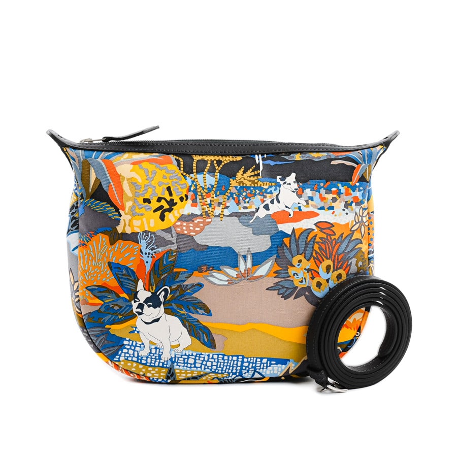 【中古SA品】  エルメス シュルソワトゥーゴー   シルク THE YOKOHAMA FRONT