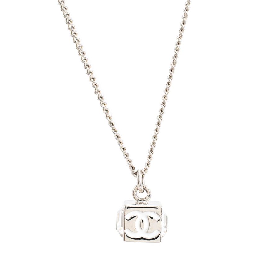 【中古A品】  シャネル ネックレス  ABE819 メタル 銀座