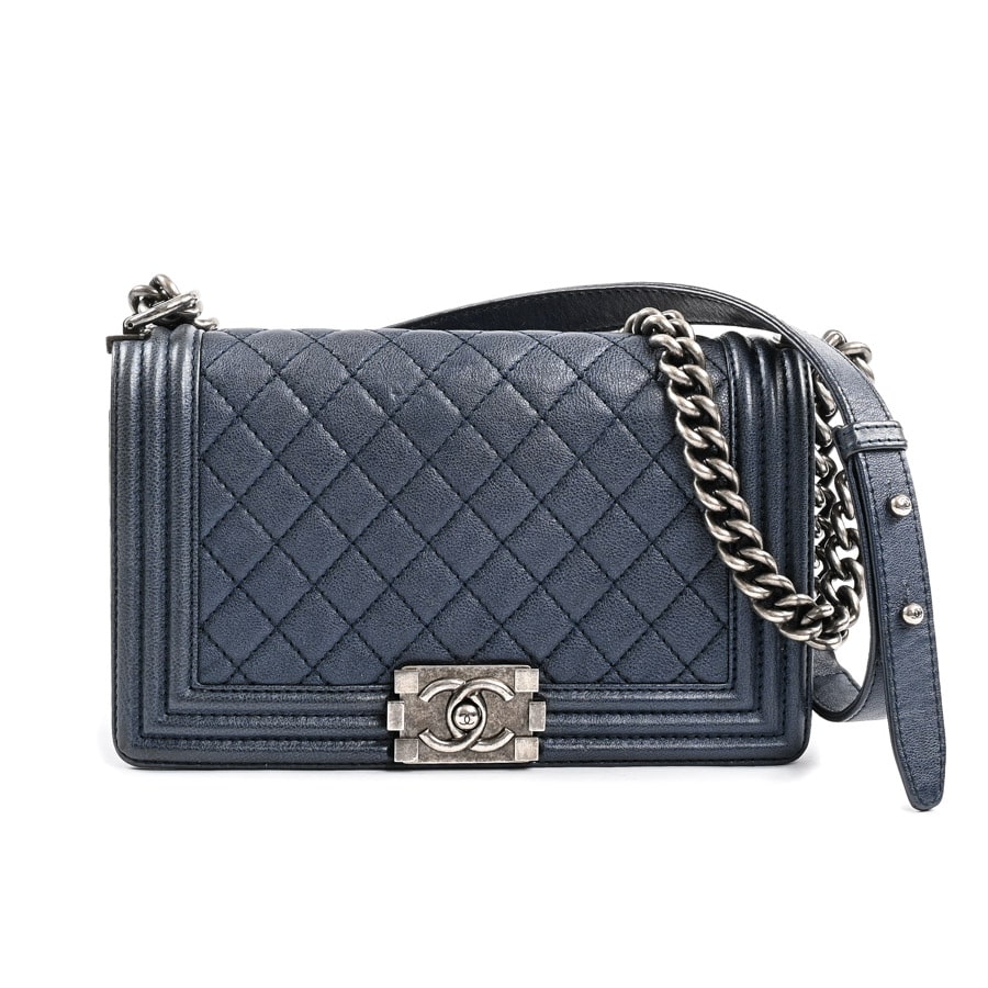 【中古B品】  シャネル ボーイシャネルチェーンショルダーバッグ ボーイシャネル A67086 カーフ 新宿歌舞伎町店