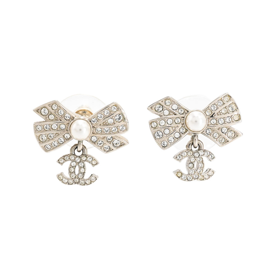 【中古A品】  シャネル ピアス  AB8004 メタル 新宿歌舞伎町店