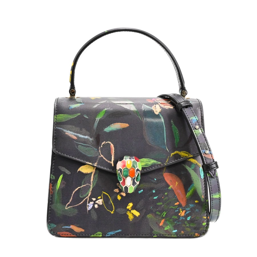 【中古AB品】  ブルガリ 2WAYハンドバッグ   カーフ 横浜関内店