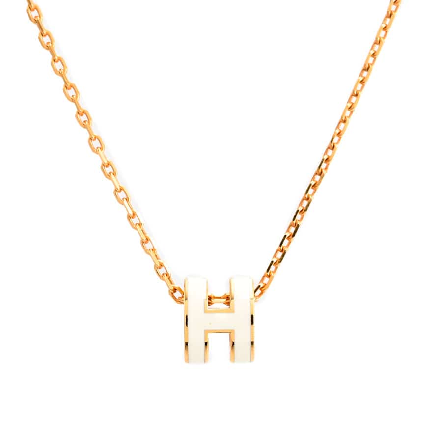 【中古SA品】  エルメス ミニポップH   ローズゴールド THE YOKOHAMA FRONT