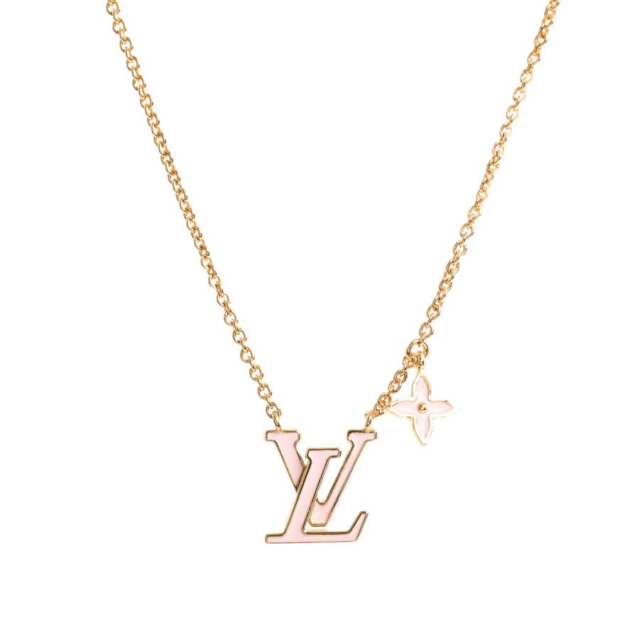 【中古SA品】  ルイヴィトン LVアイコニックエナメル  M01215 ゴールドメッキ 新宿歌舞伎町店