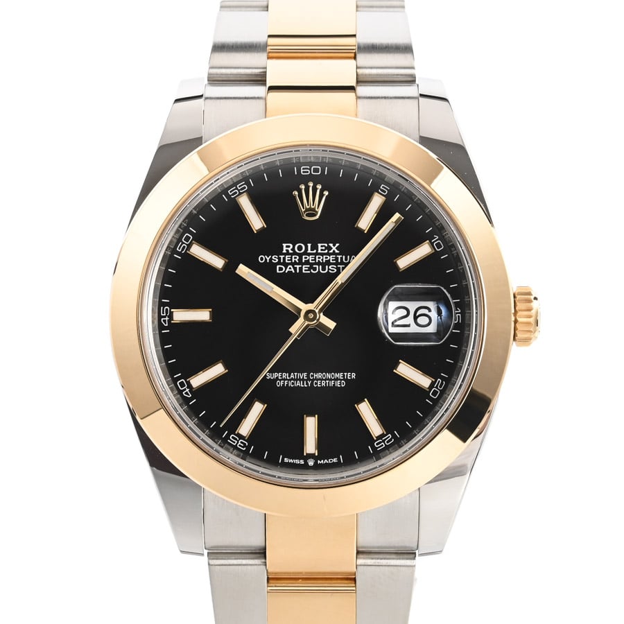 【中古A品】  ロレックス デイトジャスト41  126303/OYS ステンレス/イエローゴールド 横浜関内店